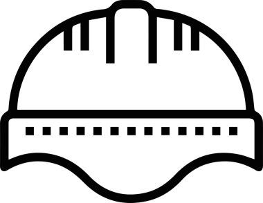 Şapka simgesi vektör çizimi