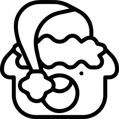 Şapka simgesi vektör çizimi