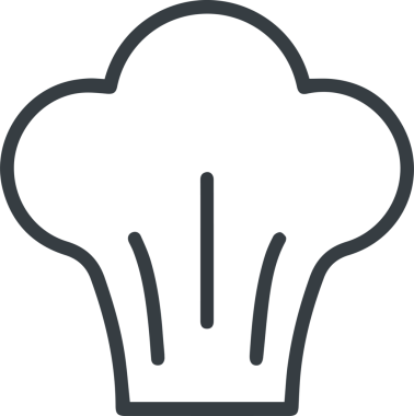 Şapka simgesi vektör çizimi