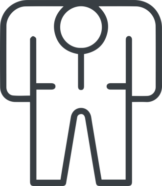 Şapka simgesi vektör çizimi