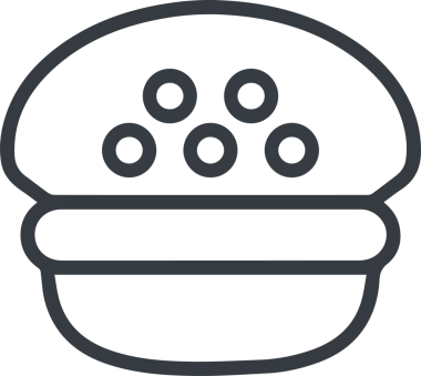 Şapka simgesi vektör çizimi