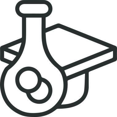 Şapka simgesi vektör çizimi