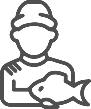 Şapka simgesi vektör çizimi