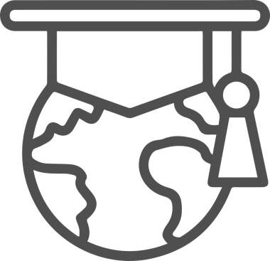 Şapka simgesi vektör çizimi