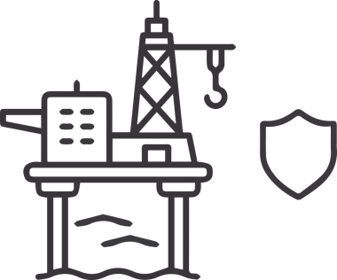 Yağ simgesi vektör resmi illüstrasyonu