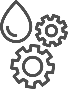 Yağ simgesi vektör resmi illüstrasyonu