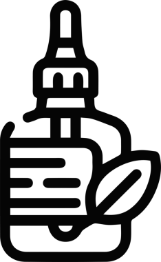 Yağ simgesi vektör resmi illüstrasyonu