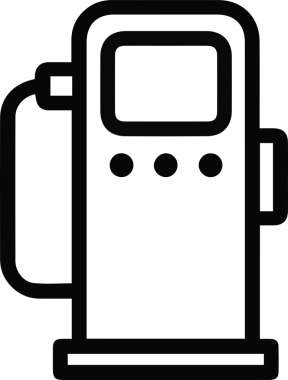 Yağ simgesi vektör resmi illüstrasyonu