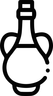 Yağ simgesi vektör resmi illüstrasyonu