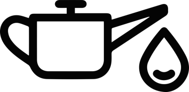 Yağ simgesi vektör resmi illüstrasyonu