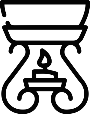 Yağ simgesi vektör resmi illüstrasyonu