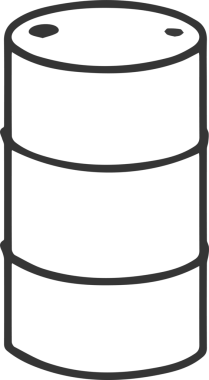 Yağ simgesi vektör resmi illüstrasyonu