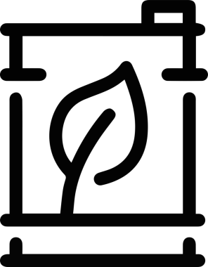 Yağ simgesi vektör resmi illüstrasyonu