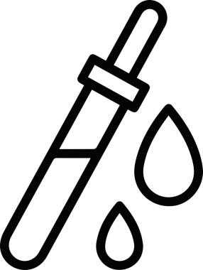 Yağ simgesi vektör resmi illüstrasyonu