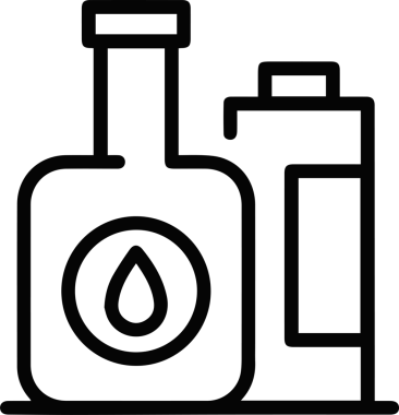 Yağ simgesi vektör resmi illüstrasyonu