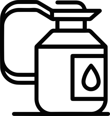 Yağ simgesi vektör resmi illüstrasyonu