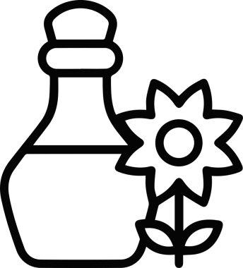 Yağ simgesi vektör resmi illüstrasyonu