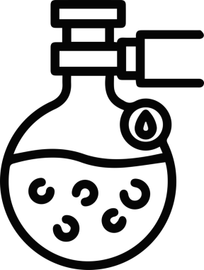 Yağ simgesi vektör resmi illüstrasyonu