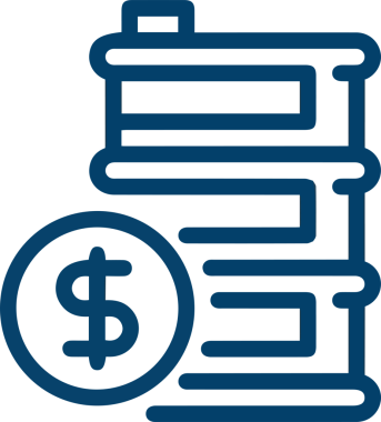 Yağ simgesi vektör resmi illüstrasyonu