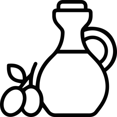 Yağ simgesi vektör resmi illüstrasyonu