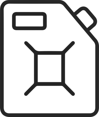 Yağ simgesi vektör resmi illüstrasyonu