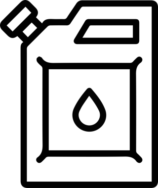Yağ simgesi vektör resmi illüstrasyonu