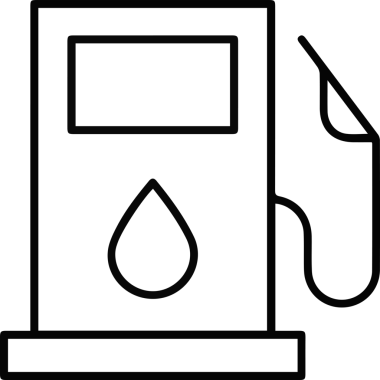 Yağ simgesi vektör resmi illüstrasyonu