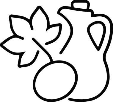 Yağ simgesi vektör resmi illüstrasyonu