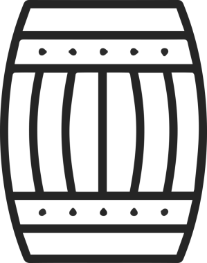 Yağ simgesi vektör resmi illüstrasyonu