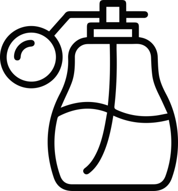 Yağ simgesi vektör resmi illüstrasyonu