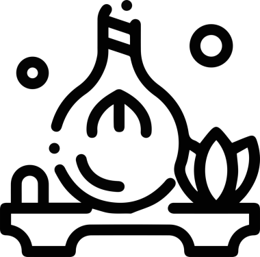 Yağ simgesi vektör resmi illüstrasyonu