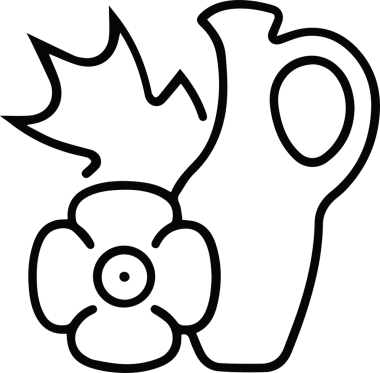 Yağ simgesi vektör resmi illüstrasyonu