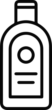 Yağ simgesi vektör resmi illüstrasyonu