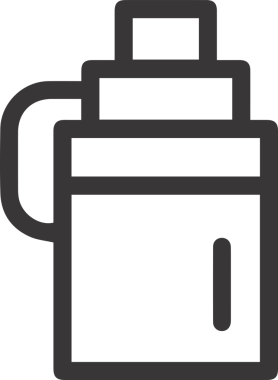 Yağ simgesi vektör resmi illüstrasyonu