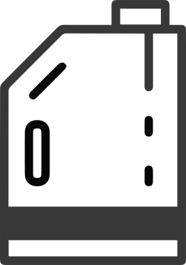 Yağ simgesi vektör resmi illüstrasyonu