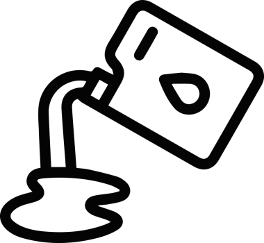 Yağ simgesi vektör resmi illüstrasyonu