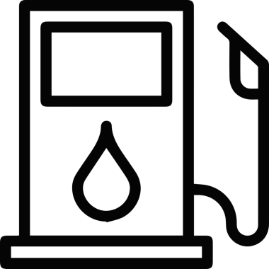 Yağ simgesi vektör resmi illüstrasyonu