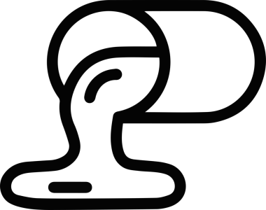 Yağ simgesi vektör resmi illüstrasyonu