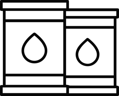 Yağ simgesi vektör resmi illüstrasyonu