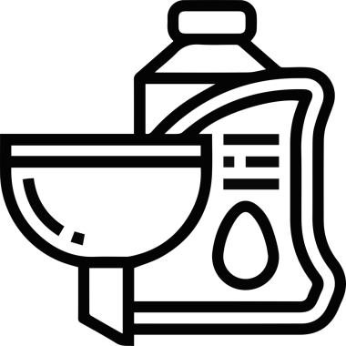 Yağ simgesi vektör resmi illüstrasyonu