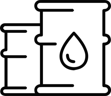 Yağ simgesi vektör resmi illüstrasyonu