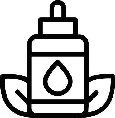 Yağ simgesi vektör resmi illüstrasyonu