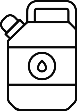 Endüstriyel Simgeler Logo Grafikleri için Yüksek Kaliteli Yağ Simgesi Sembol Vektör ResmiComment