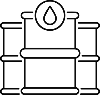 Endüstriyel Simgeler Logo Grafikleri için Yüksek Kaliteli Yağ Simgesi Sembol Vektör ResmiComment