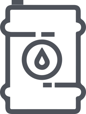 Endüstriyel Simgeler Logo Grafikleri için Yüksek Kaliteli Yağ Simgesi Sembol Vektör ResmiComment