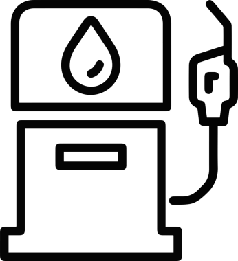 Endüstriyel Simgeler Logo Grafikleri için Yüksek Kaliteli Yağ Simgesi Sembol Vektör ResmiComment