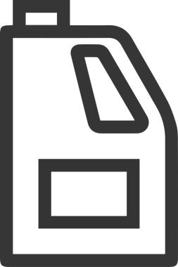 Yağ simgesi vektör resmi illüstrasyonu