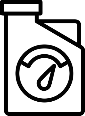 Yağ simgesi vektör resmi illüstrasyonu