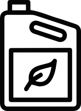 Yağ simgesi vektör resmi illüstrasyonu