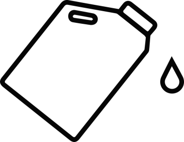 Yağ simgesi vektör resmi illüstrasyonu